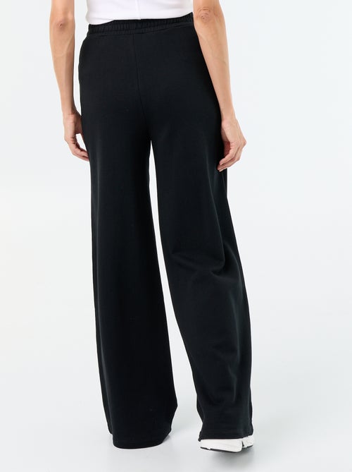 Pantalón de chándal ancho de punto grueso - Kiabi