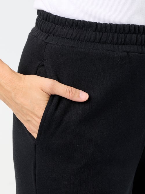 Pantalón de chándal ancho de punto grueso - Kiabi