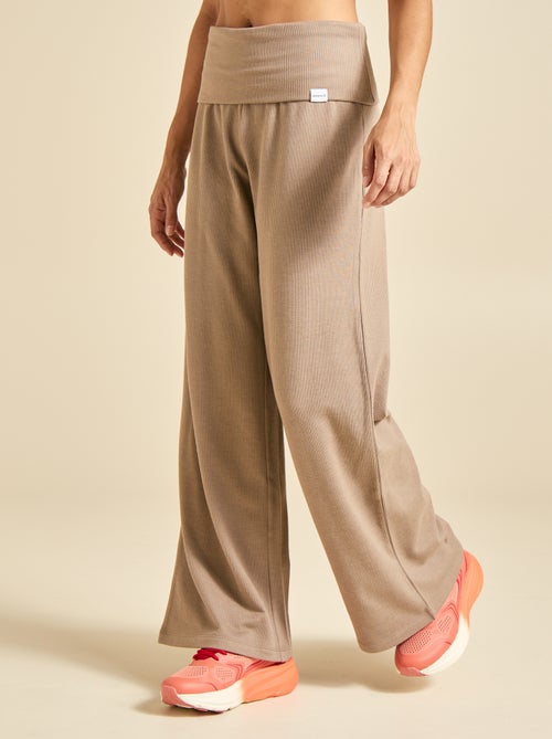 Pantalón de chándal ancho multideporte - (ekstract) - Kiabi Pantalón de chándal ancho multideporte - (ekstract) - Kiabi