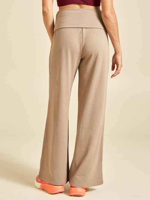 Pantalón de chándal ancho multideporte - (ekstract) - Kiabi Pantalón de chándal ancho multideporte - (ekstract) - Kiabi