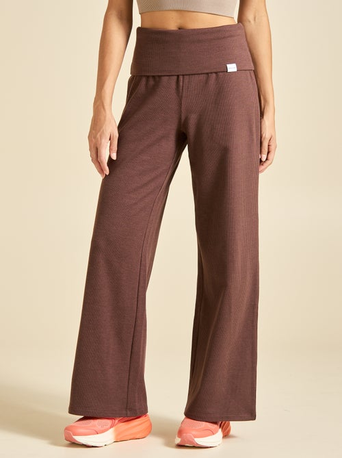 Pantalón de chándal ancho multideporte - (ekstract) - Kiabi Pantalón de chándal ancho multideporte - (ekstract) - Kiabi