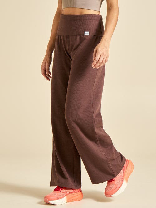 Pantalón de chándal ancho multideporte - (ekstract) - Kiabi Pantalón de chándal ancho multideporte - (ekstract) - Kiabi