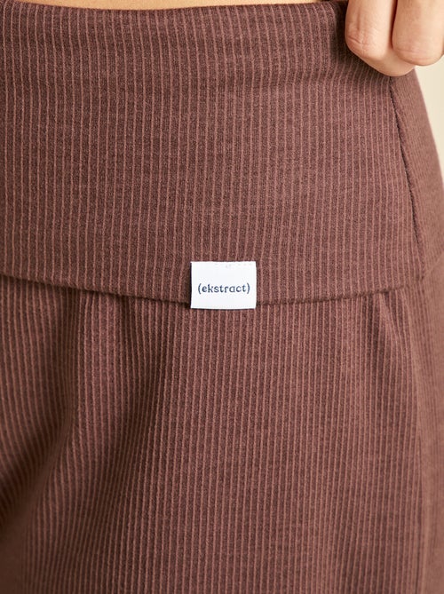 Pantalón de chándal ancho multideporte - (ekstract) - Kiabi Pantalón de chándal ancho multideporte - (ekstract) - Kiabi