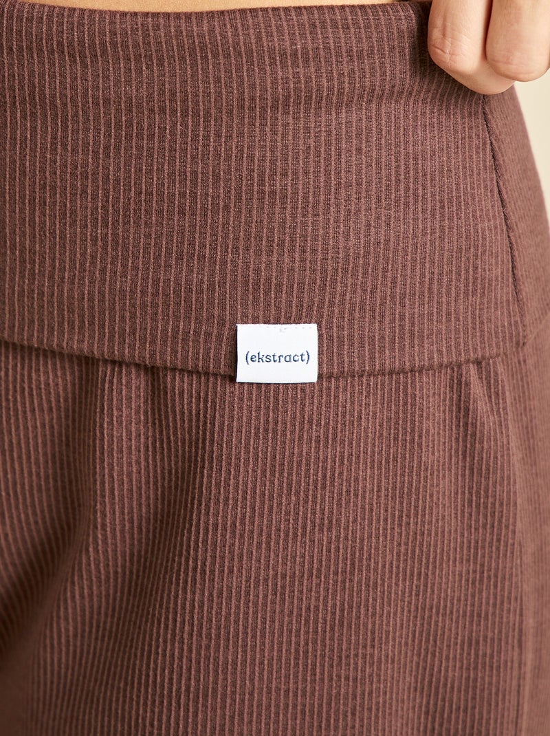 Pantalón de chándal ancho multideporte - (ekstract) Marron - Kiabi