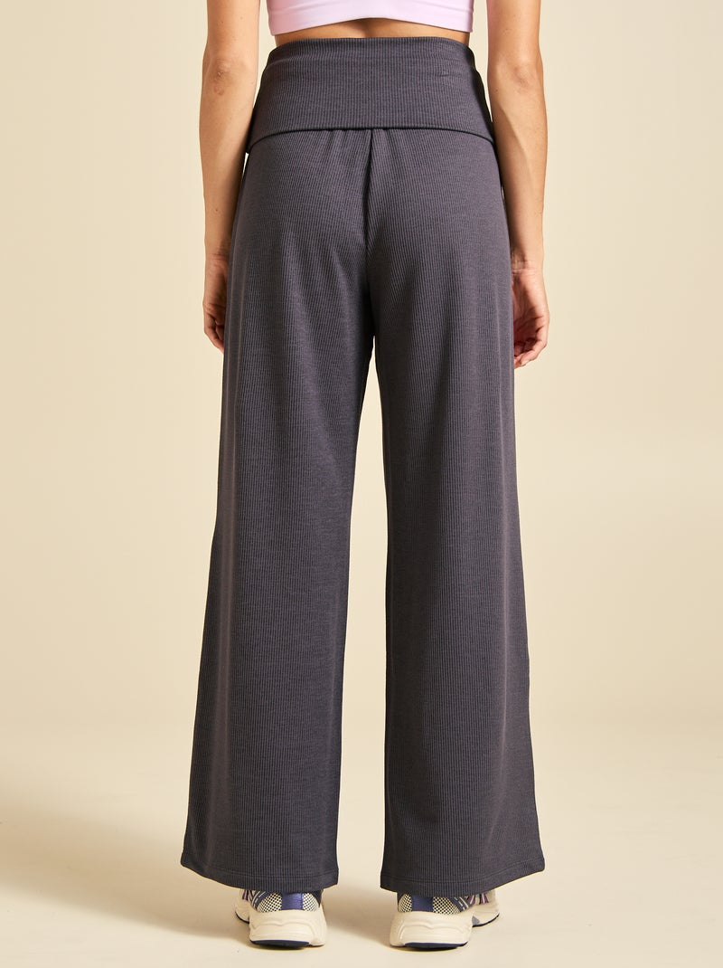 Pantalón de chándal ancho multideporte - (ekstract) Negro - Kiabi