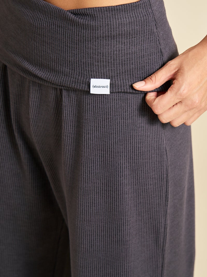 Pantalón de chándal ancho multideporte - (ekstract) Negro - Kiabi