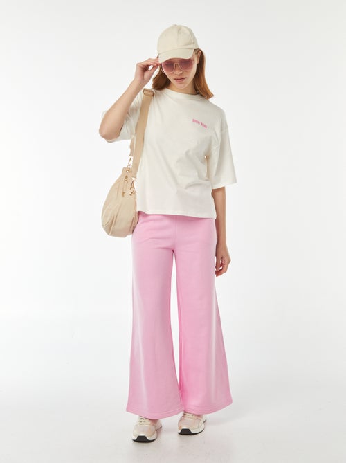 Pantalón de chándal ancho - Kiabi