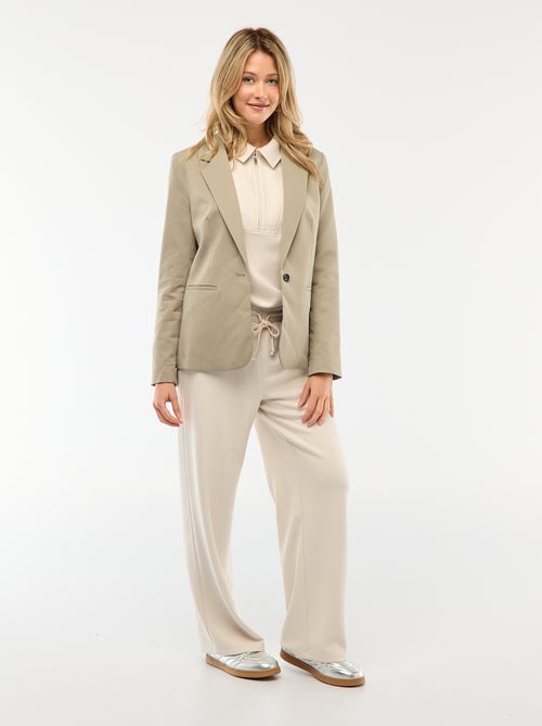 Pantalón de chándal ancho y suave - Kiabi