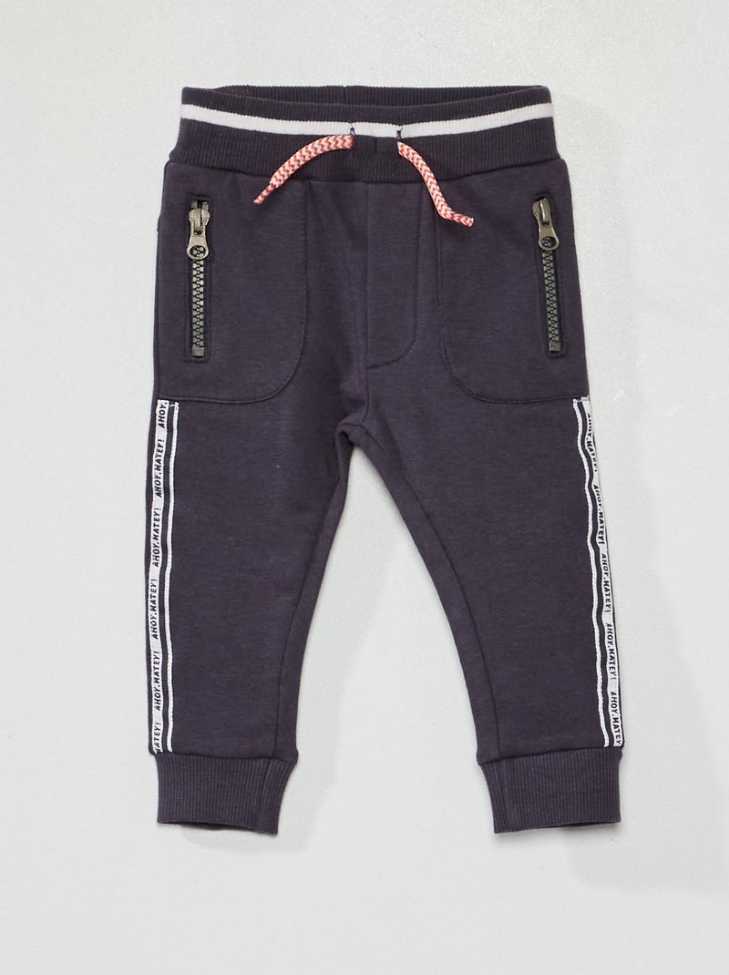 Pantalón de chándal azul marino - Kiabi