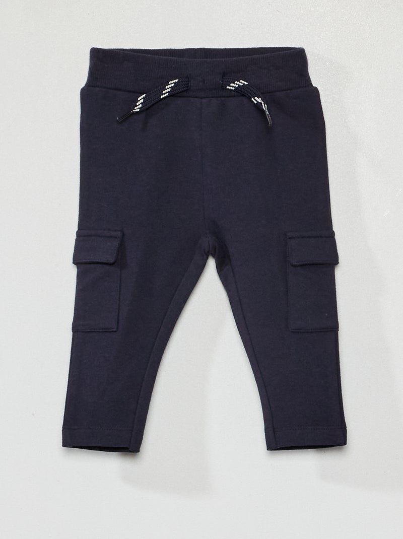Pantalón de chándal azul marino - Kiabi