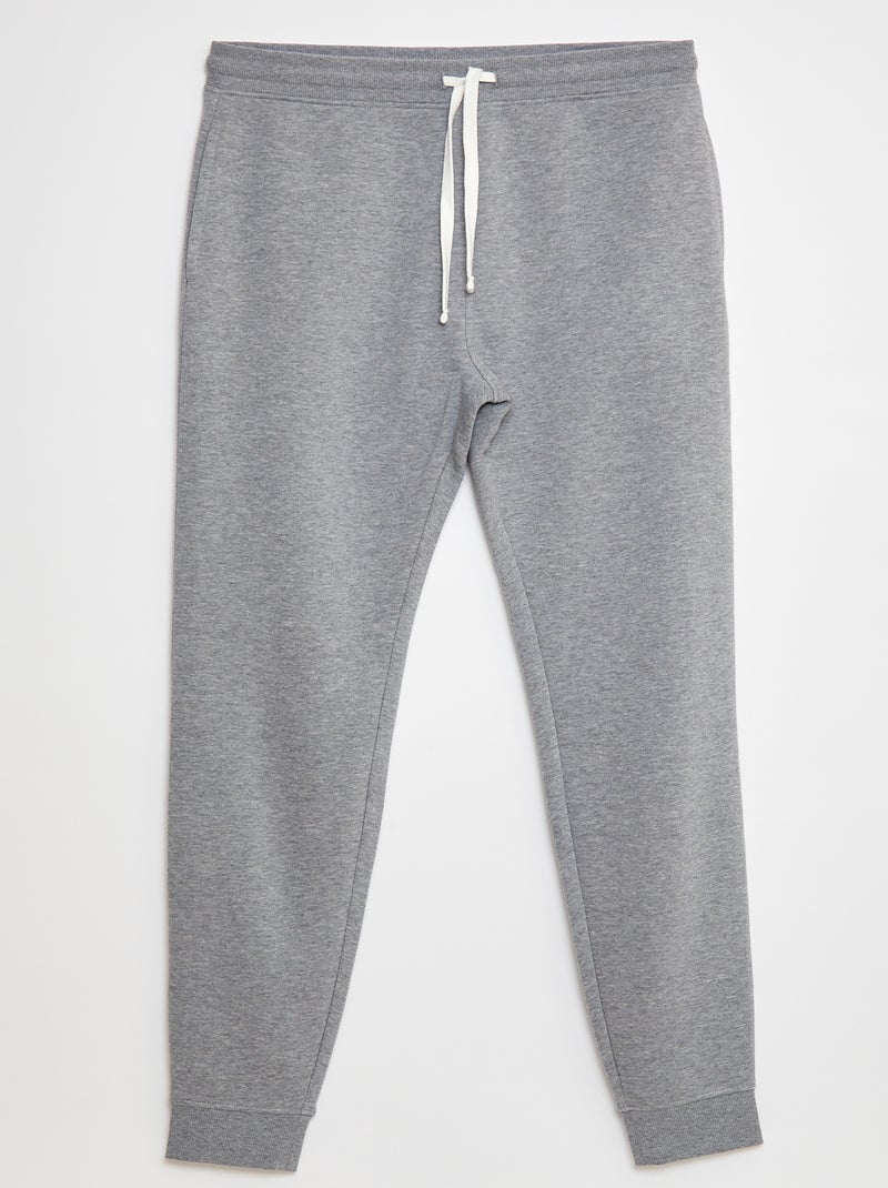 Pantalón de chándal básico  - L36 Gris - Kiabi