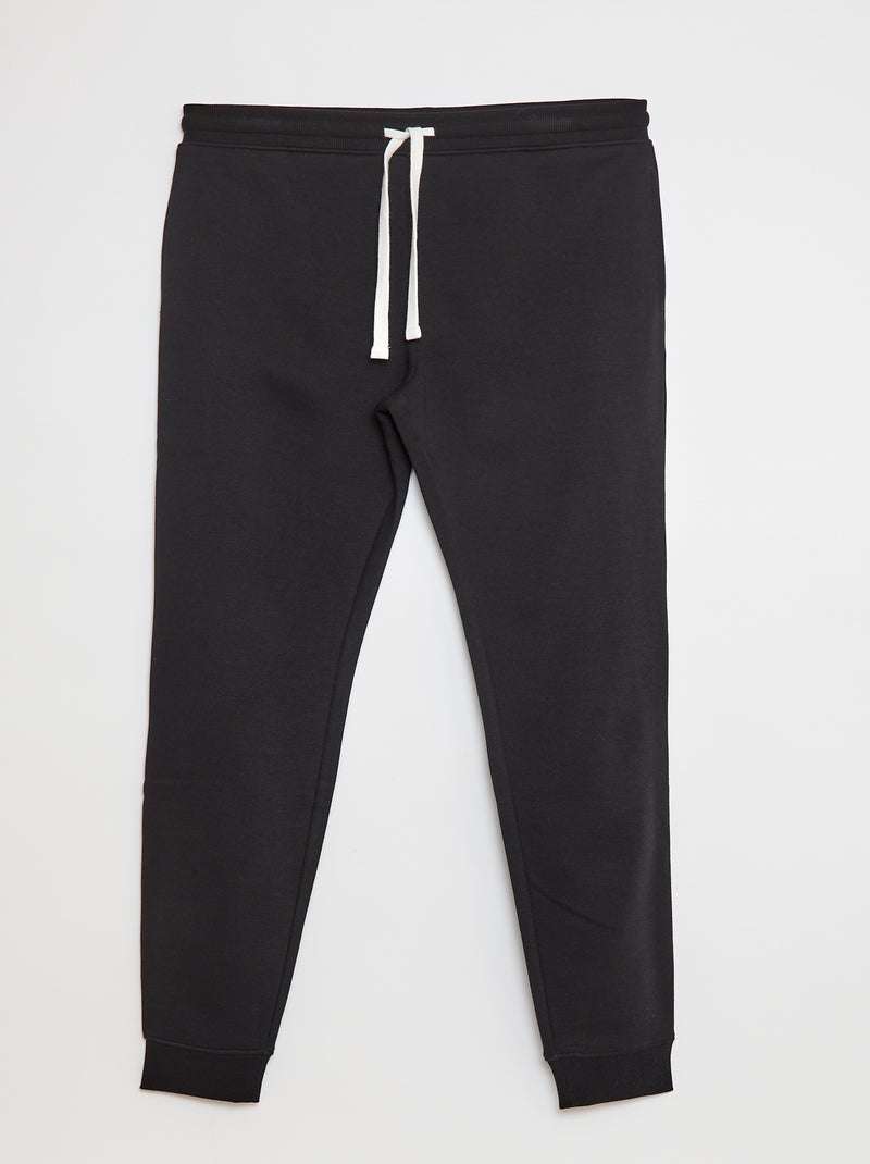 Pantalón de chándal básico  - L36 negro - Kiabi