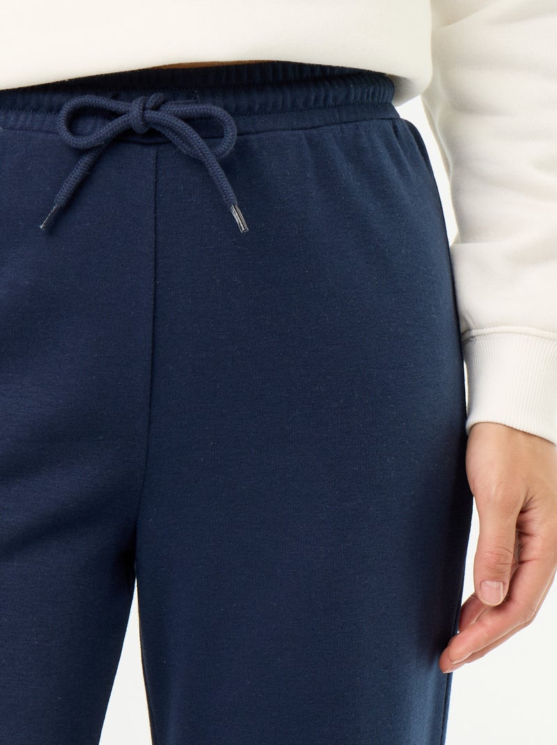 Pantalón de chándal básico Azul - Kiabi