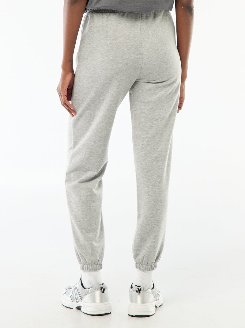 Pantalón de chándal básico Gris - Kiabi