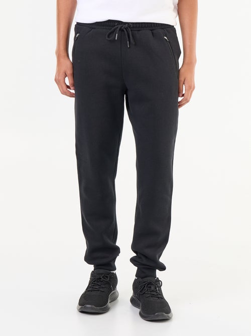 Pantalón de chándal básico liso - Kiabi Pantalón de chándal básico liso - Kiabi