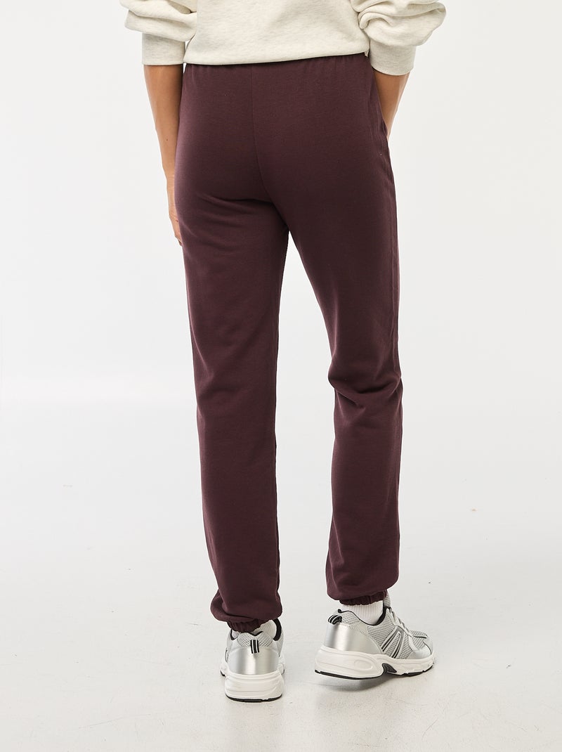 Pantalón de chándal básico Purpura - Kiabi