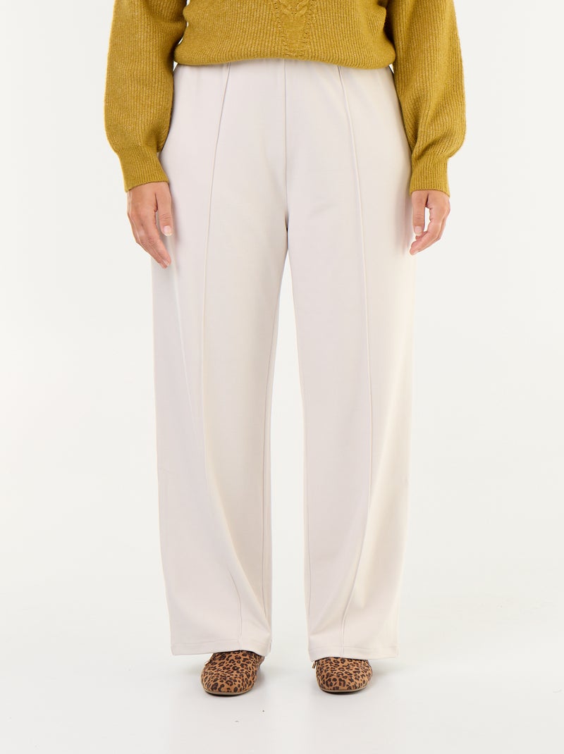 Pantalón de chándal Beige - Kiabi
