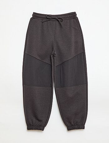 Pantalón de chándal bimateria