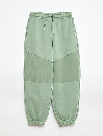 Pantalón de chándal bimateria