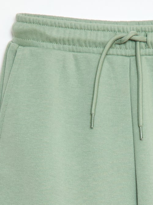 Pantalón de chándal bimateria - Kiabi