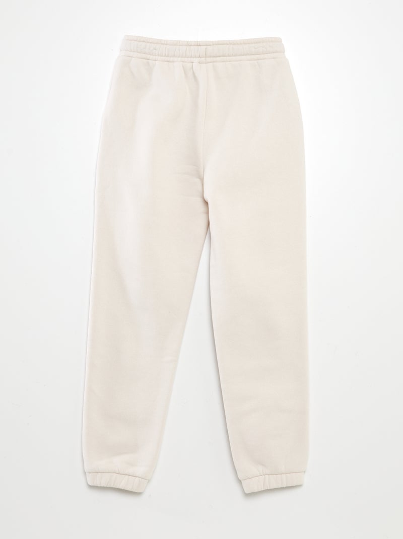 Pantalón de chándal BLANCO - Kiabi