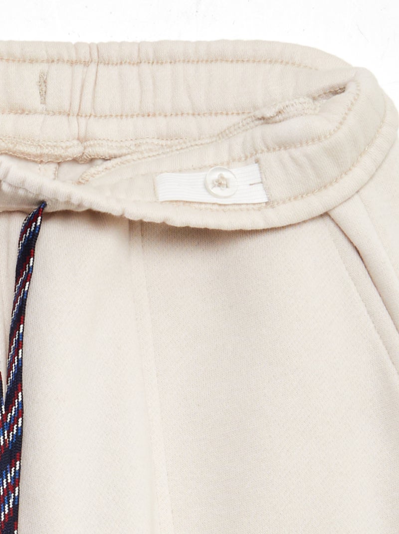 Pantalón de chándal BLANCO - Kiabi