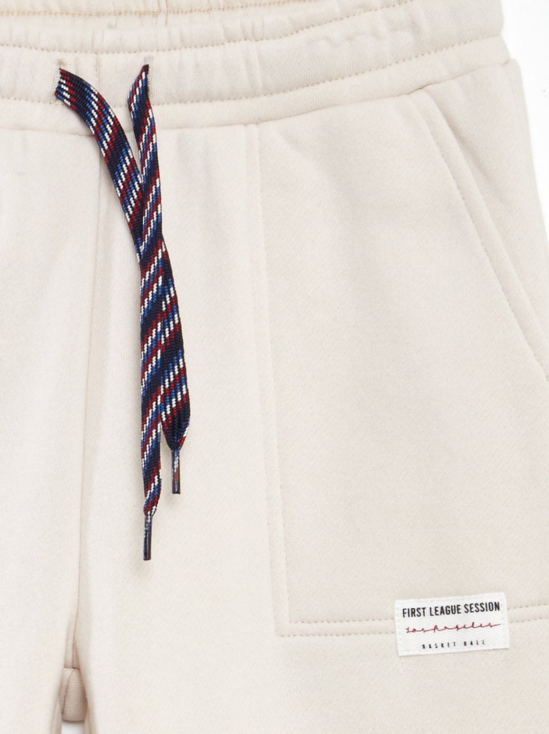 Pantalón de chándal BLANCO - Kiabi