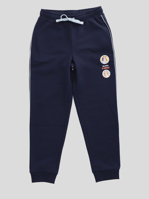 Pantalón de chándal 'Bluey' con parche en felpa de algodón - Kiabi