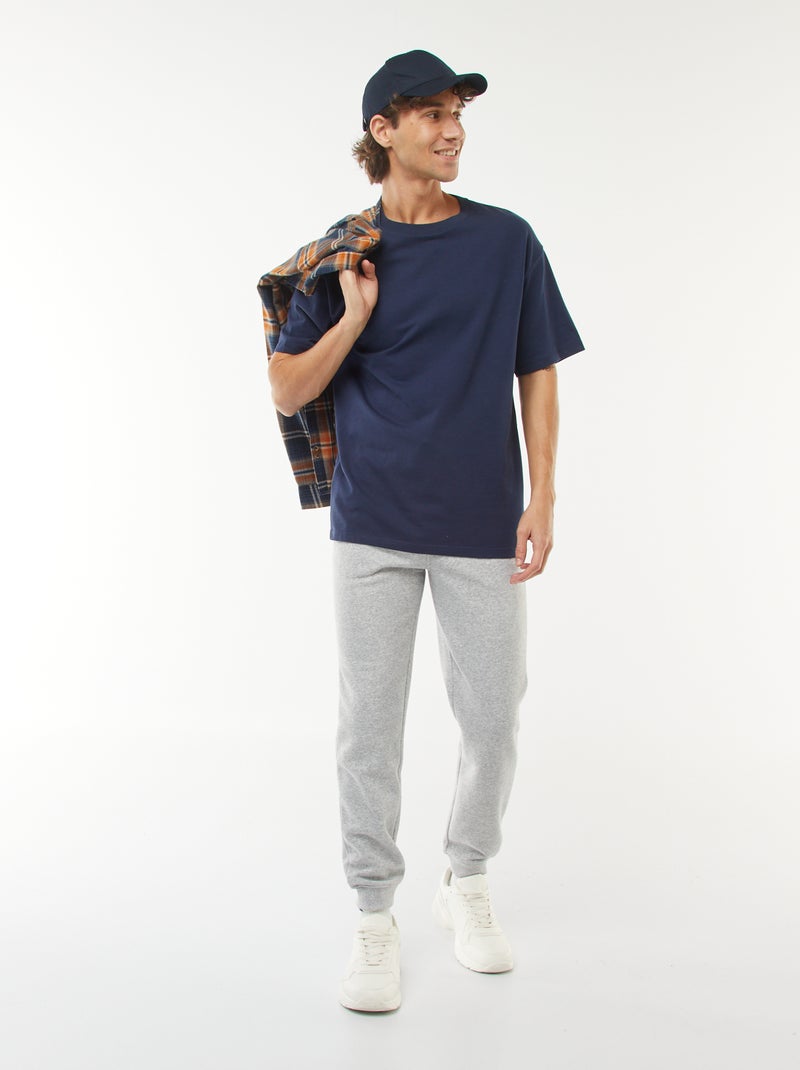 Pantalón de chándal cálido Gris - Kiabi