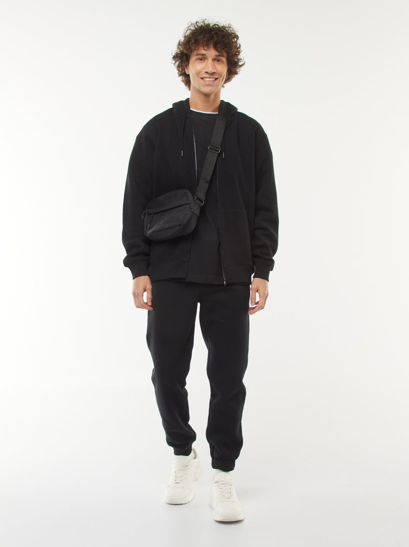 Pantalón de chándal cálido negro - Kiabi