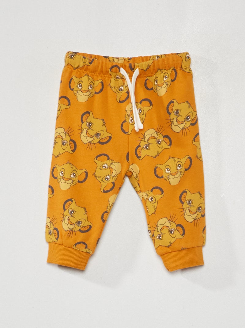 Pantalón de chándal 'Chip y Chop' AMARILLO - Kiabi