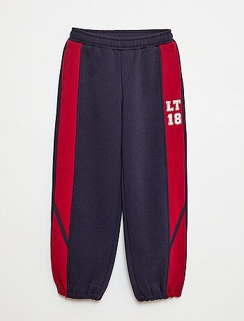 Pantalón de jogging con bandas contrastantes
