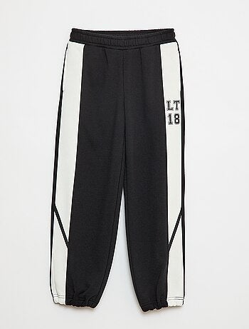 Pantalón de jogging con bandas contrastantes