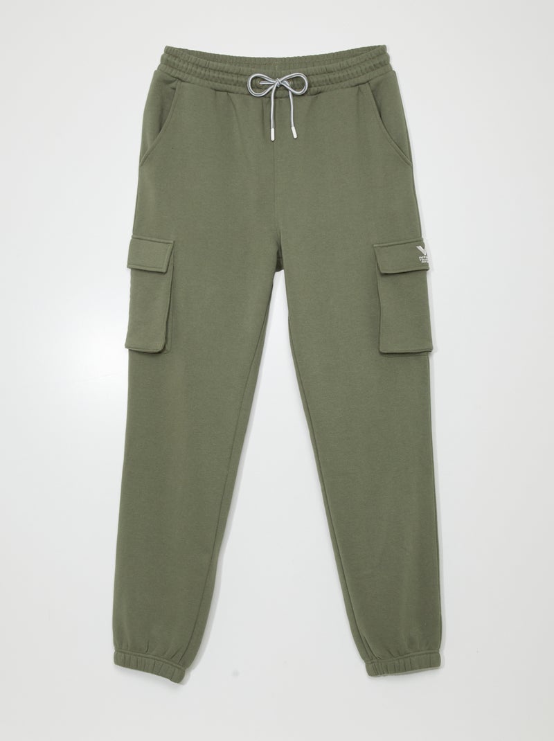 Pantalón de chándal con bolsillos BLANCO - Kiabi