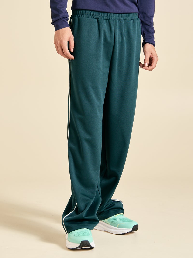 Pantalón de chándal con bolsillos con cremallera (ekstract) Verde - Kiabi