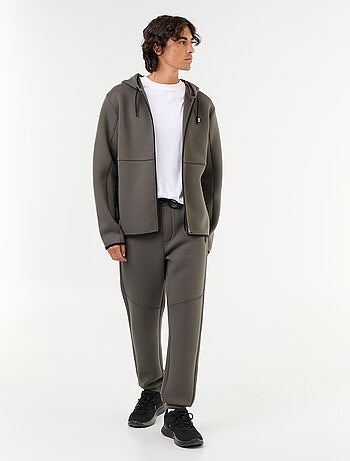 Pantalón de chándal con bolsillos con cremallera