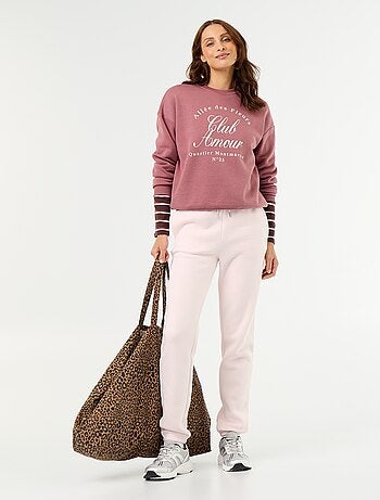 Pantalón de chándal con cintura estándar