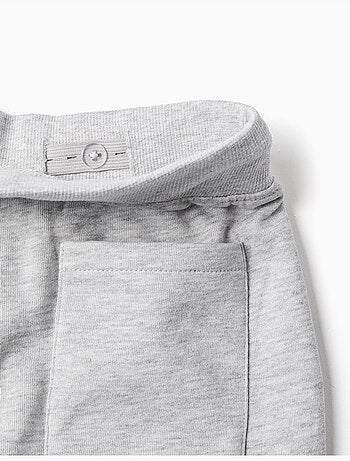 Pantalón de chándal con cordón y estampado