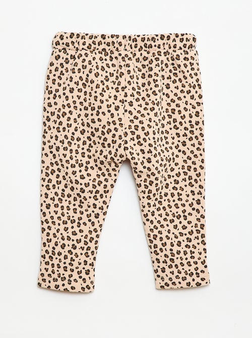 Pantalón de chándal con estampado - Kiabi