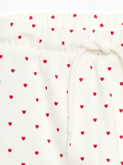Pantalón de chándal con estampado - Kiabi