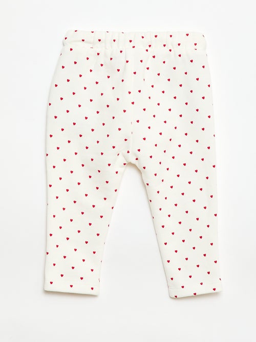 Pantalón de chándal con estampado - Kiabi