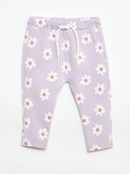 Pantalón de chándal con estampado - Kiabi