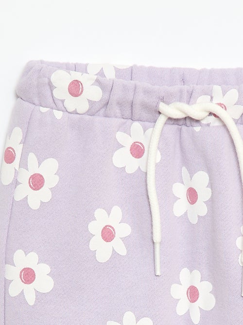 Pantalón de chándal con estampado - Kiabi