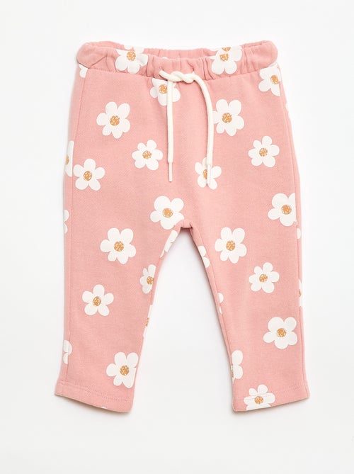 Pantalón de chándal con estampado - Kiabi