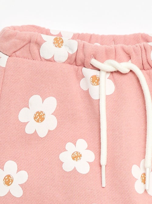 Pantalón de chándal con estampado - Kiabi