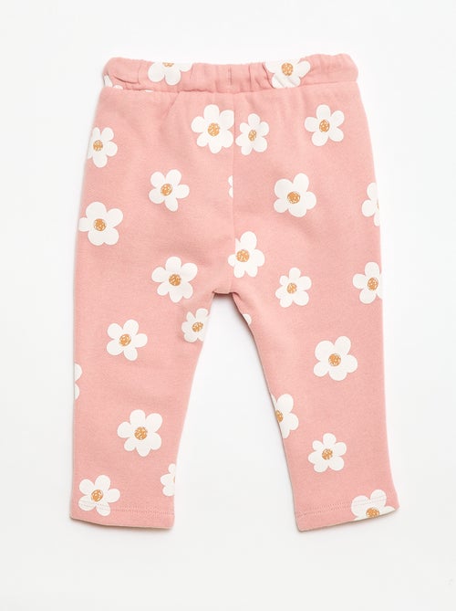 Pantalón de chándal con estampado - Kiabi