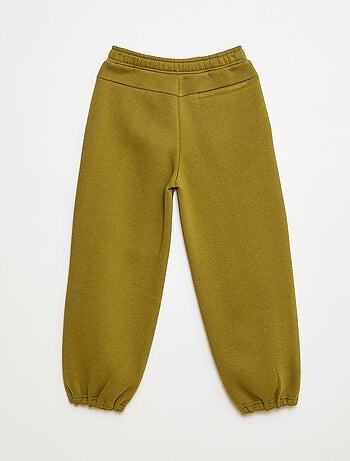 Pantalón de jogging con inscripción bordada
