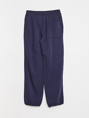 Pantalón de chándal con ribete en contraste