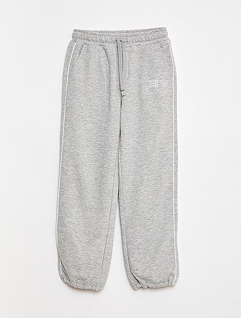 Pantalón de chándal con ribete en contraste