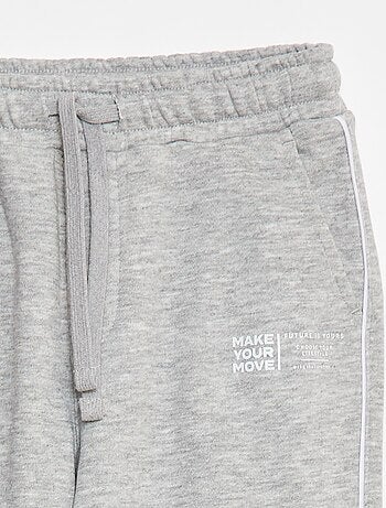 Pantalón de chándal con ribete en contraste